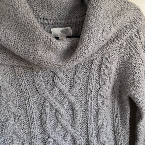 Cowl Neck Sweater Dress (M) - Picture 2 of 10